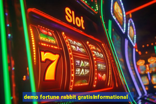 demo fortune rabbit gratisInformational